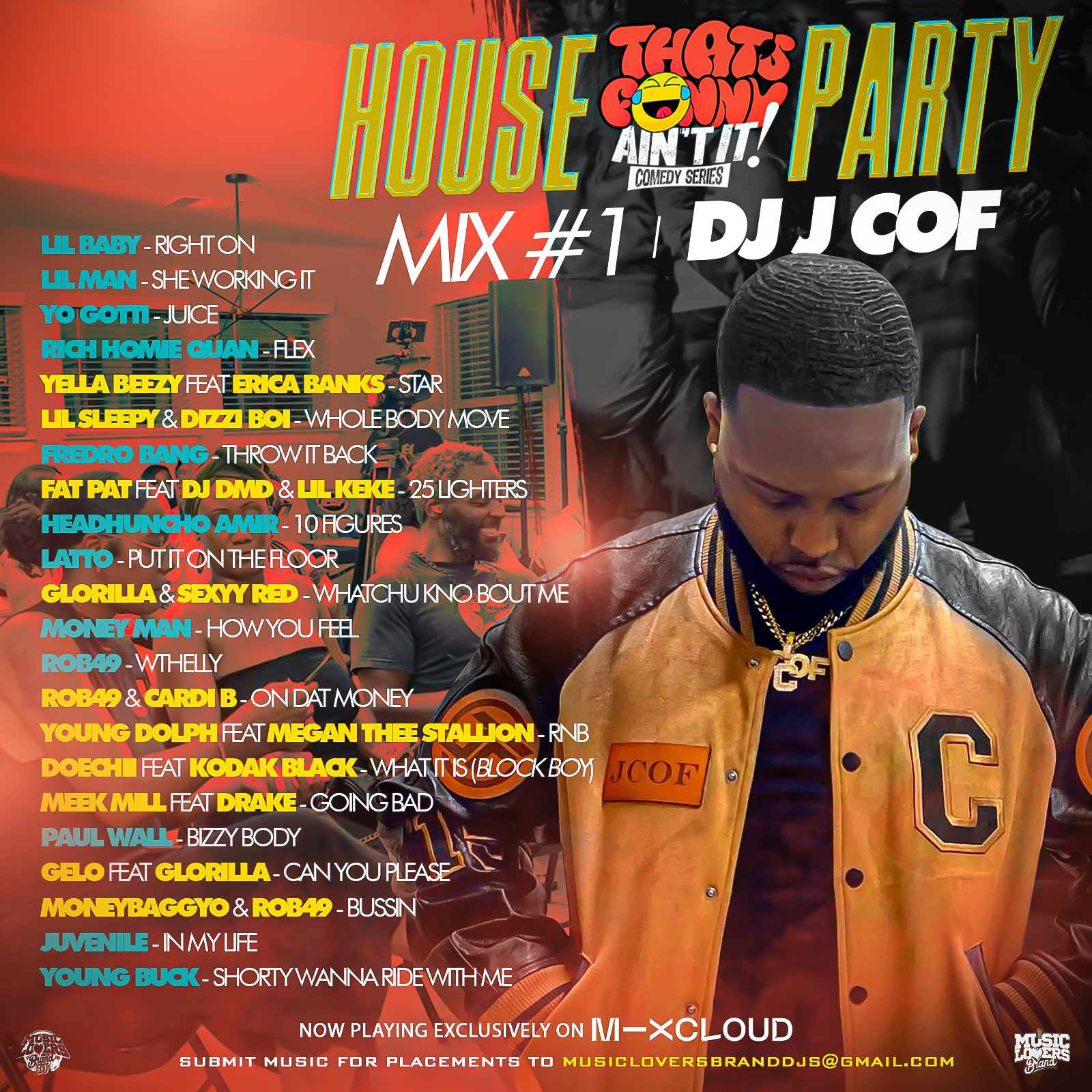 That's Funny Ain't It Comedy Series! House Party Mix #1 | DJ JCof